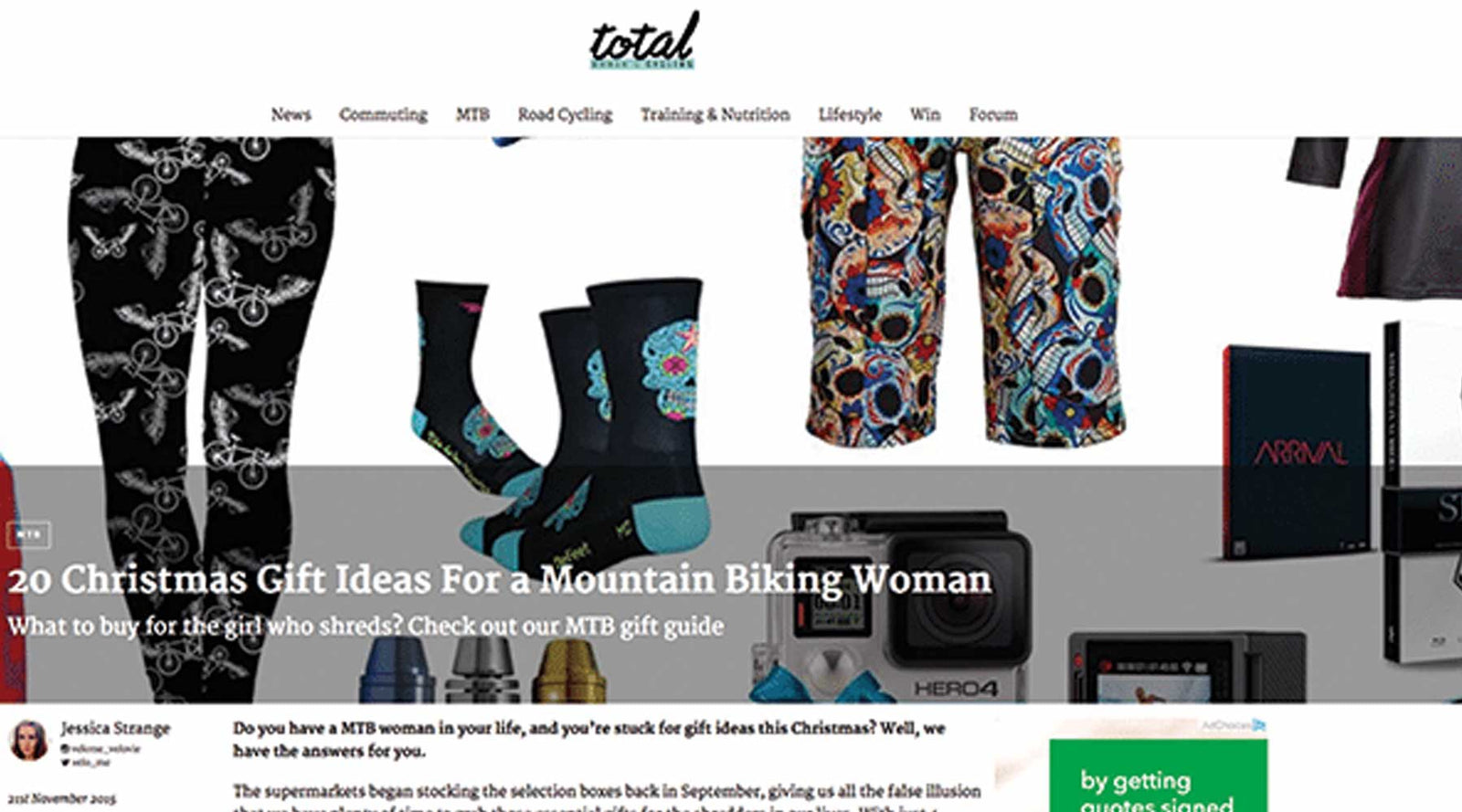 Total Womens Cycling Christmas Wishlist