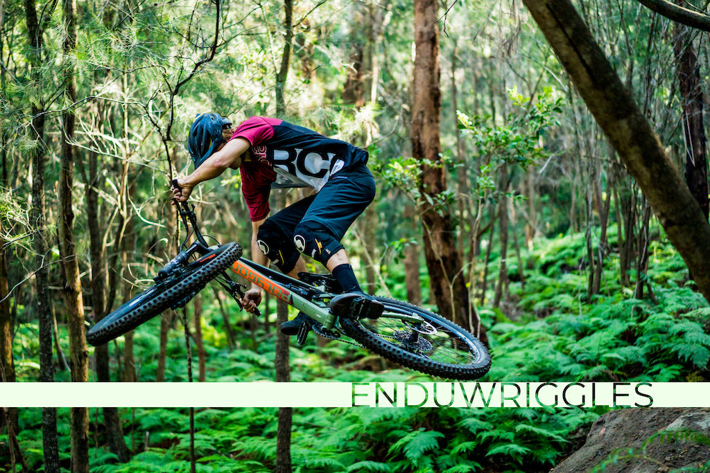 Riding the lush green forests with Wriggles