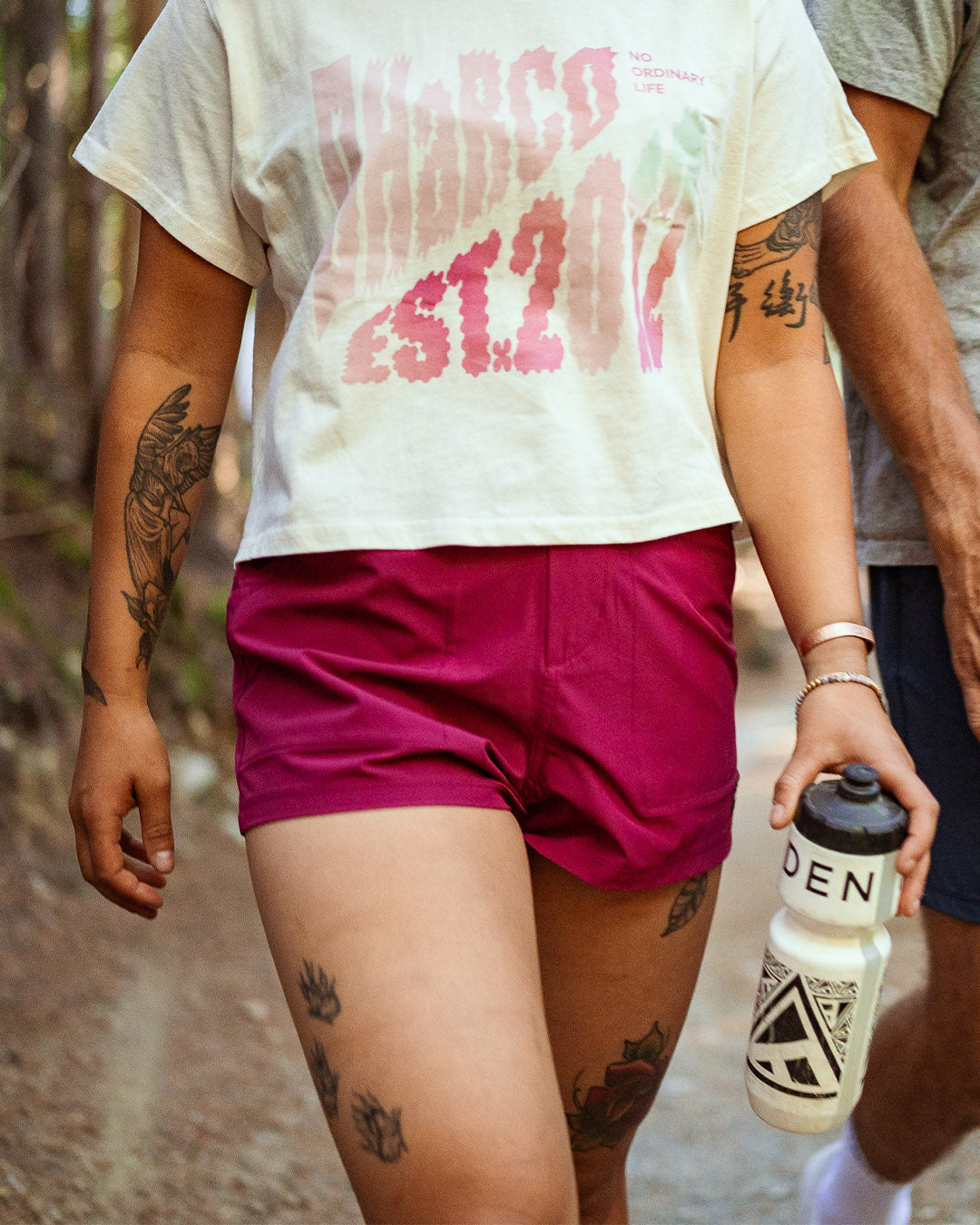 Womens Pit Shorts | Sangria
