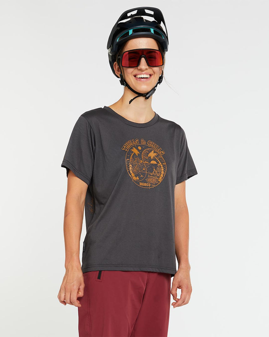 Womens Tech Tee | Thrills & Chills