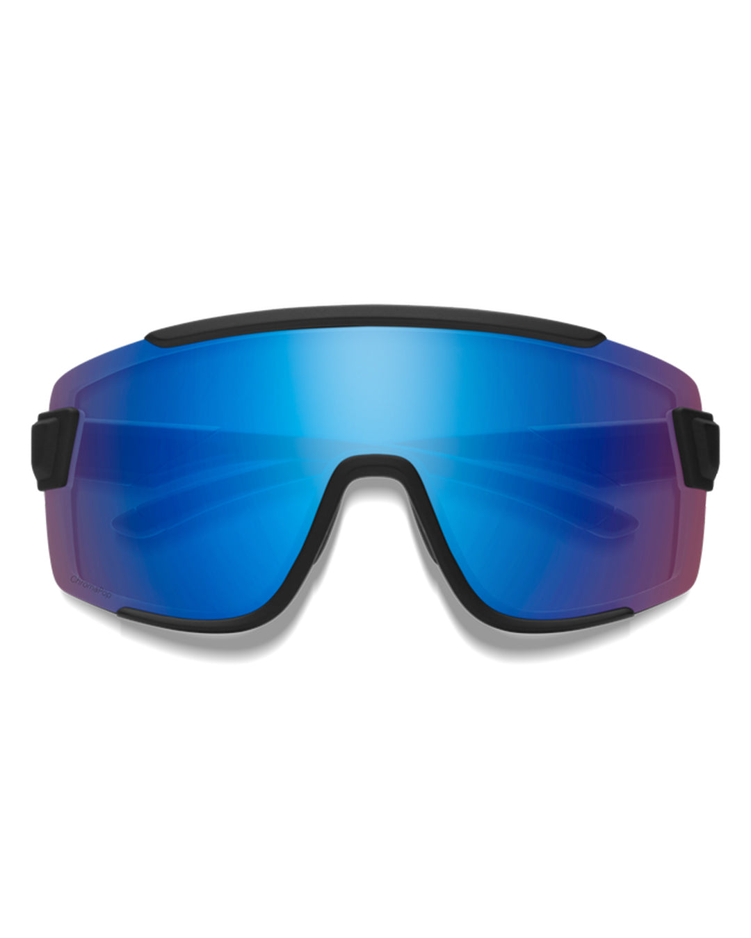 Smith Wildcat Matte Black w/ ChromaPop Low Light Rose Blue Mirror