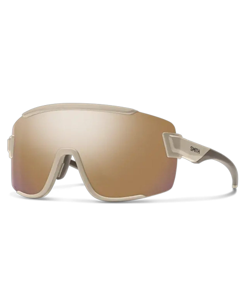 Smith Wildcat Matte Summit + ChromaPop Rose Gold Mirror Lens