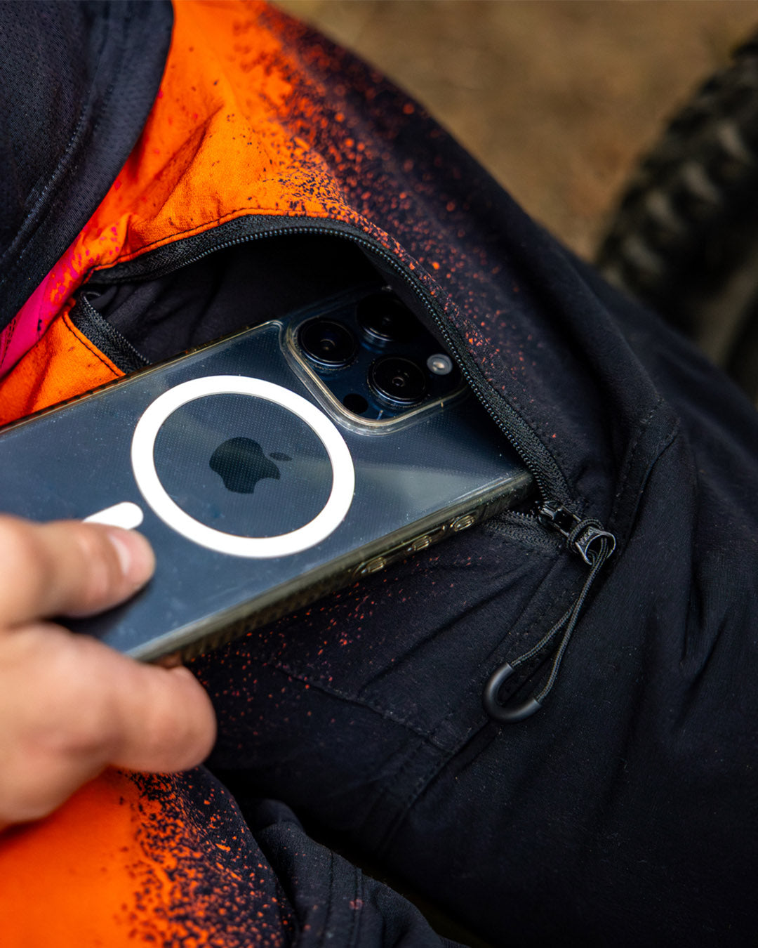 Unisex Adaptive Pants | Black Snake