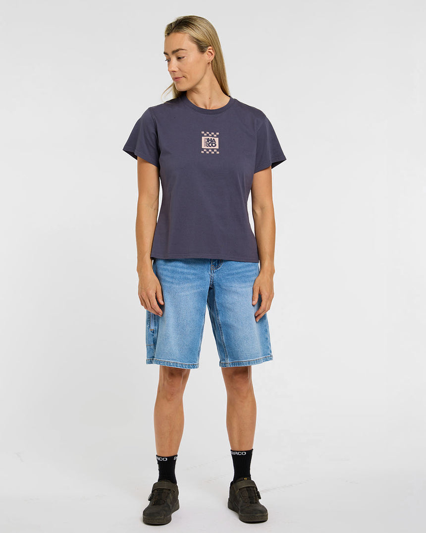 Womens Cotton Tee | Checkmate