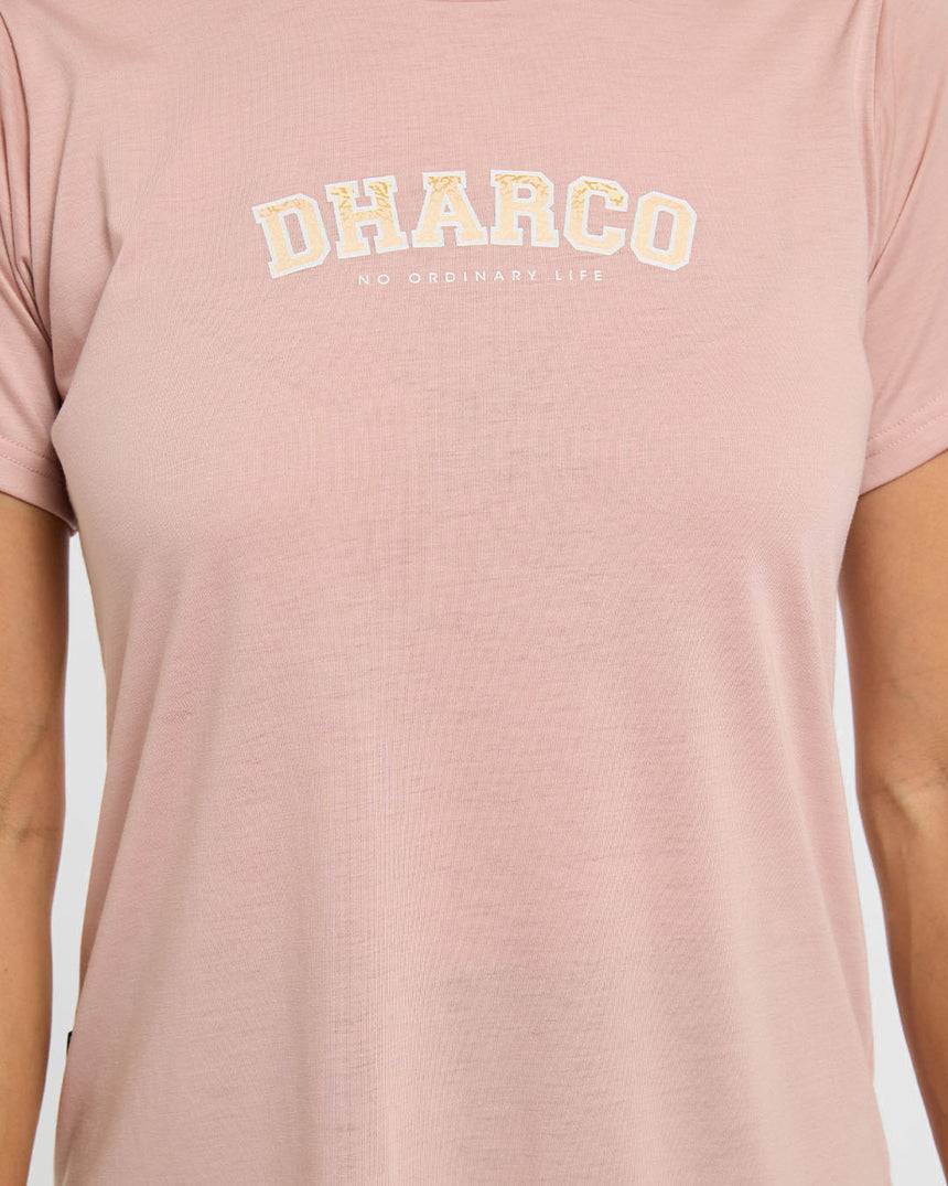 Womens Tech Tee | Dusty Rose
