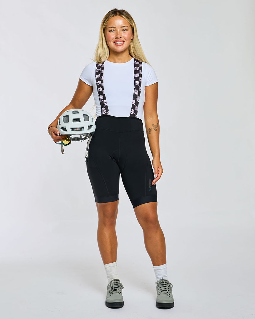 QOM Bib | Black/Check Please