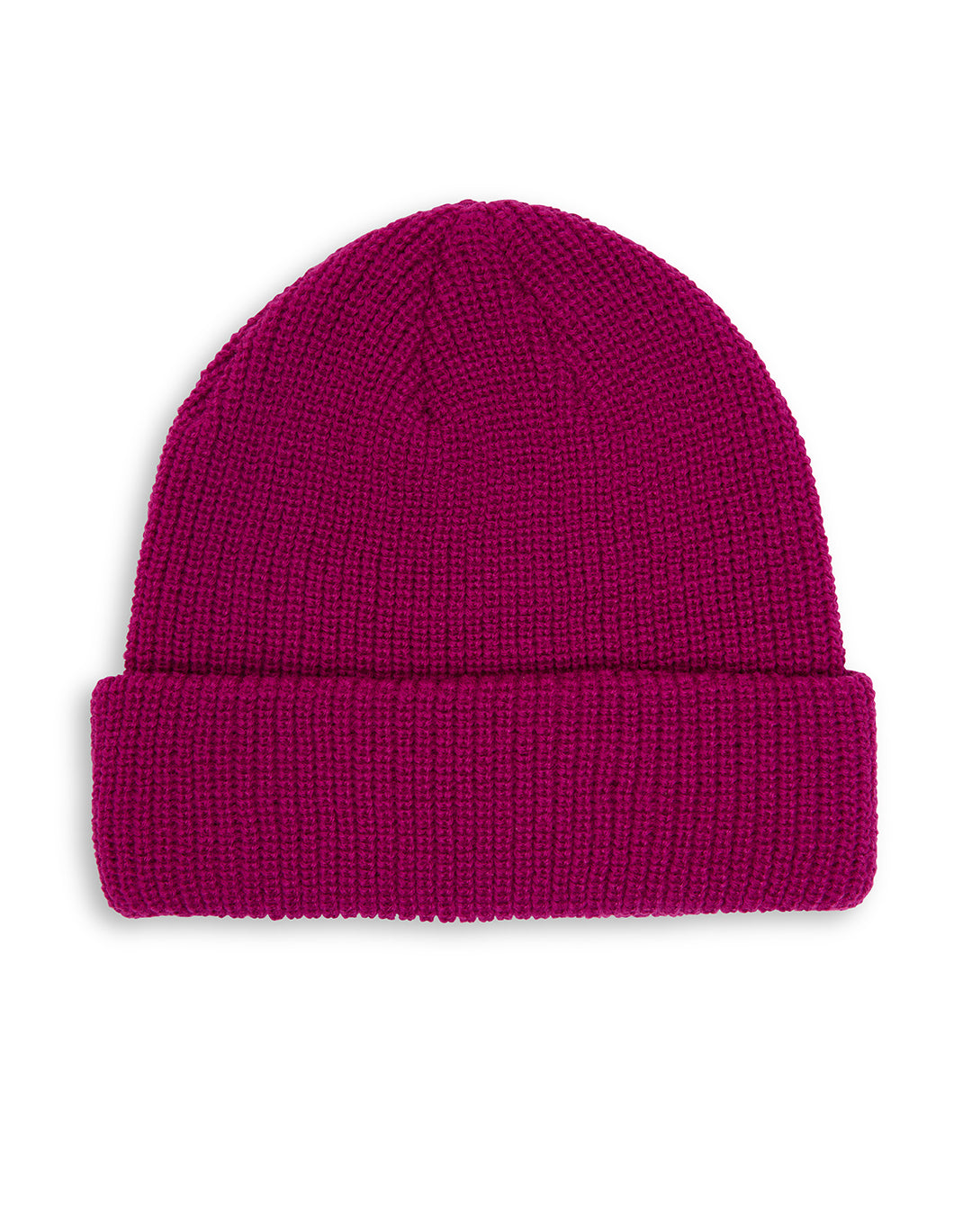 Loose U-Knit Beanie | Sangria