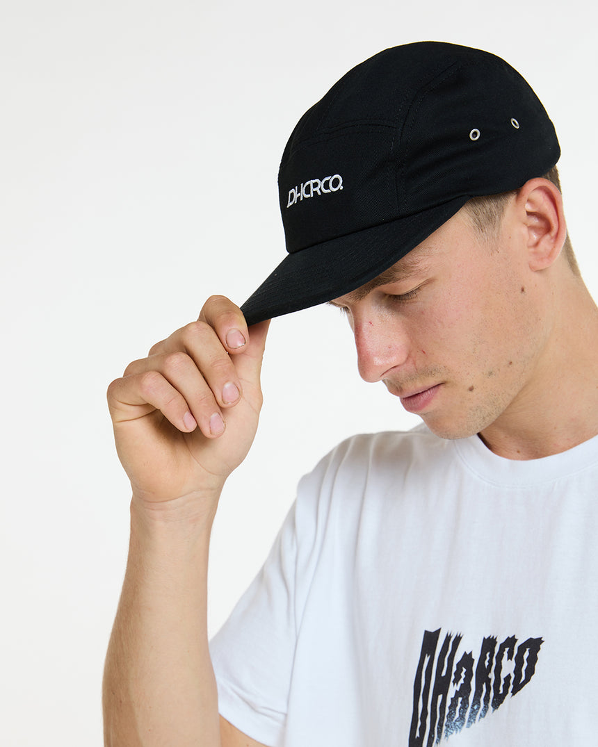 5 Panel Hat | Black