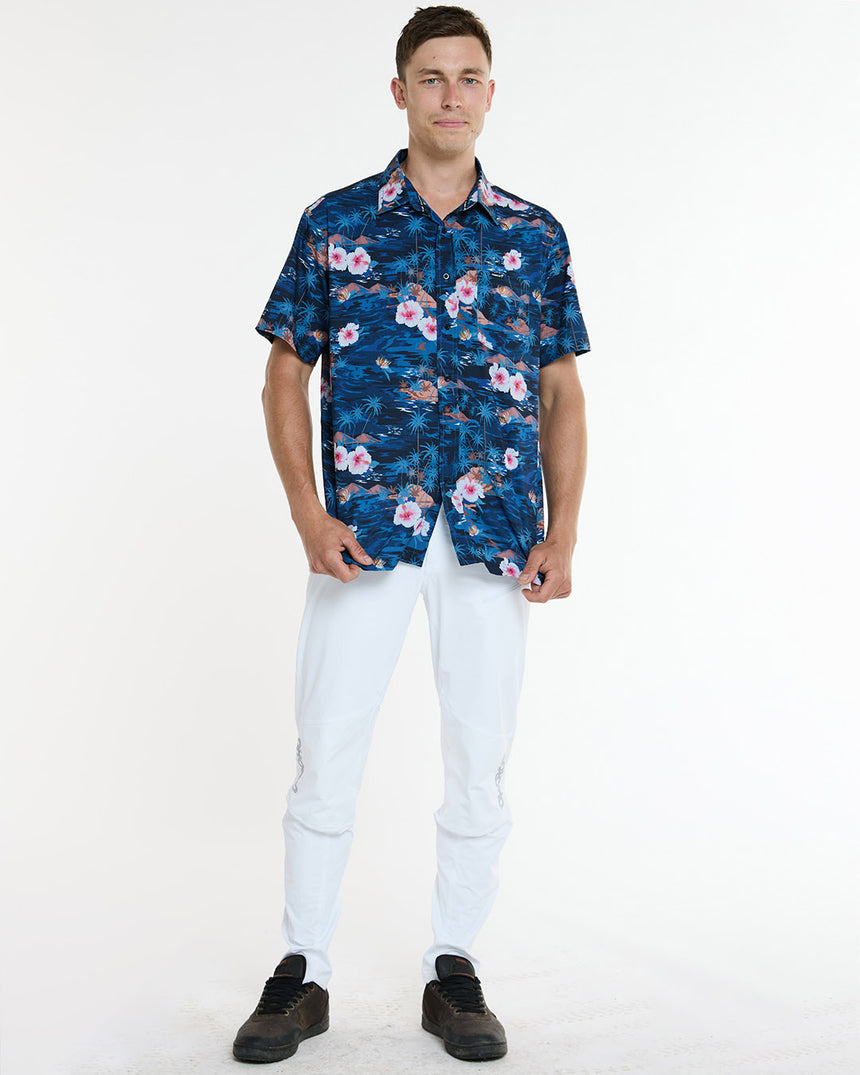 Mens Tech Party Shirt | Oasis