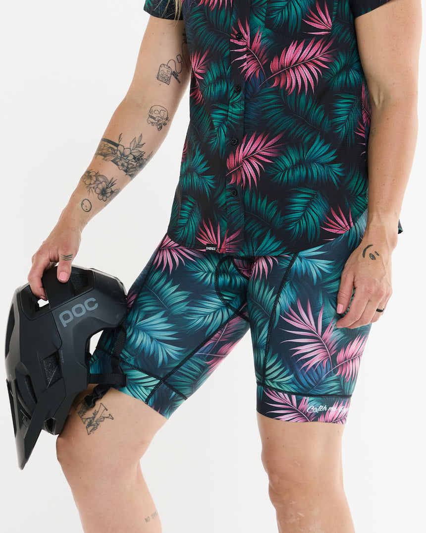 Womens Padded Party Pants | Dark Fern