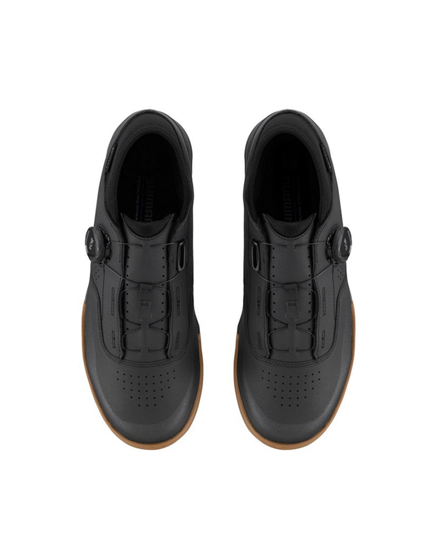 Shimano SH-GF800 Shoes | Black/Amber Black