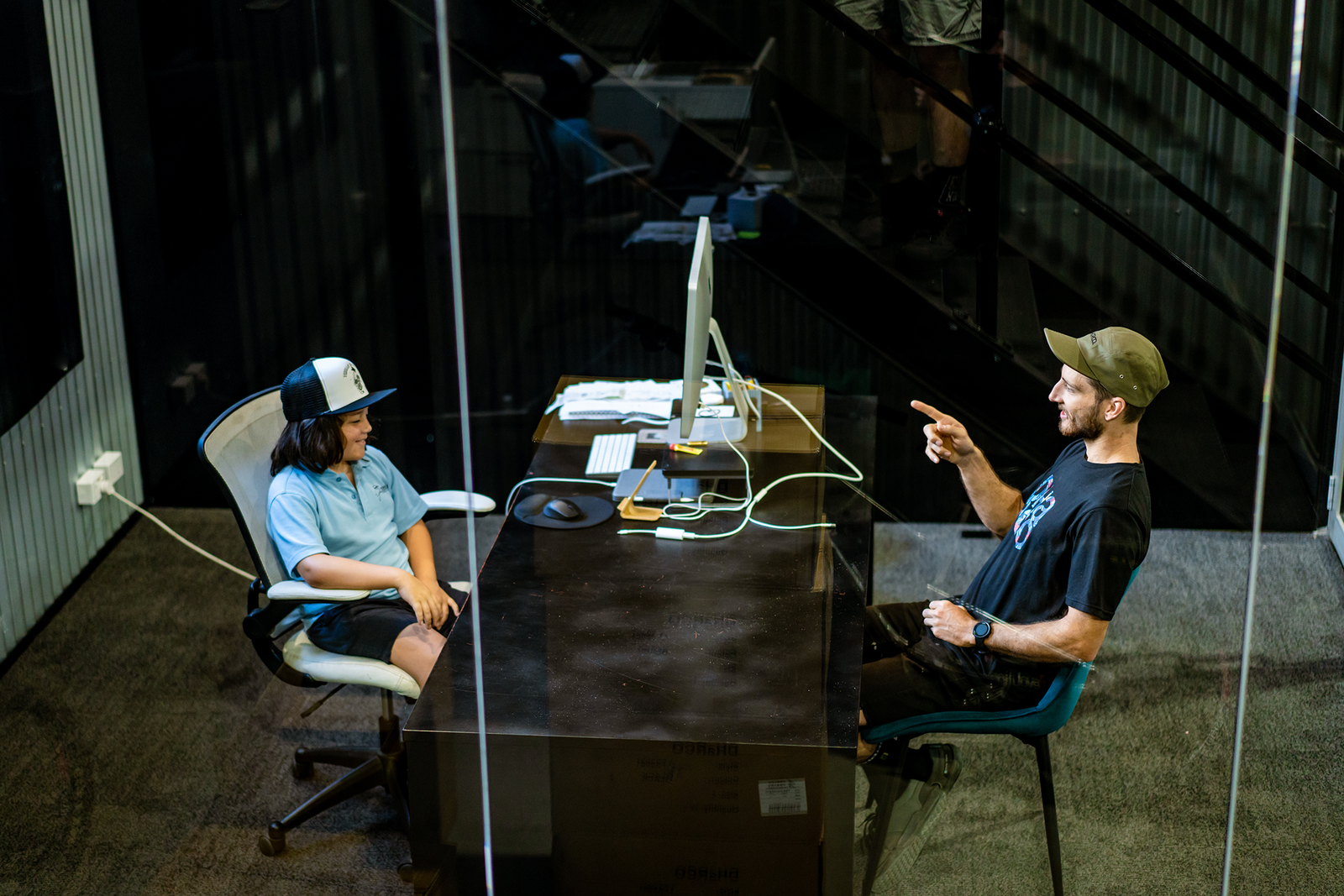 Video: Connor Fearon visits DHaRCO HQ