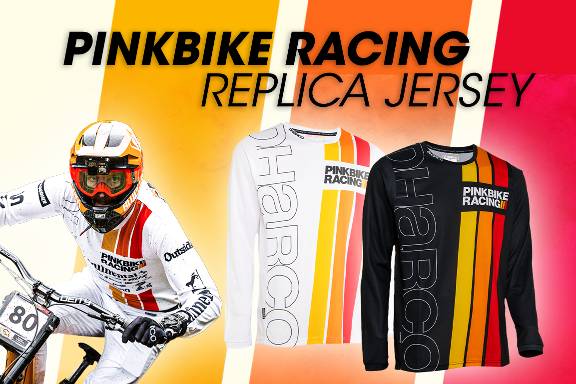 PINKBIKE RACING REPLICA JERSEY AVAILABLE NOW DHaRCO Clothing