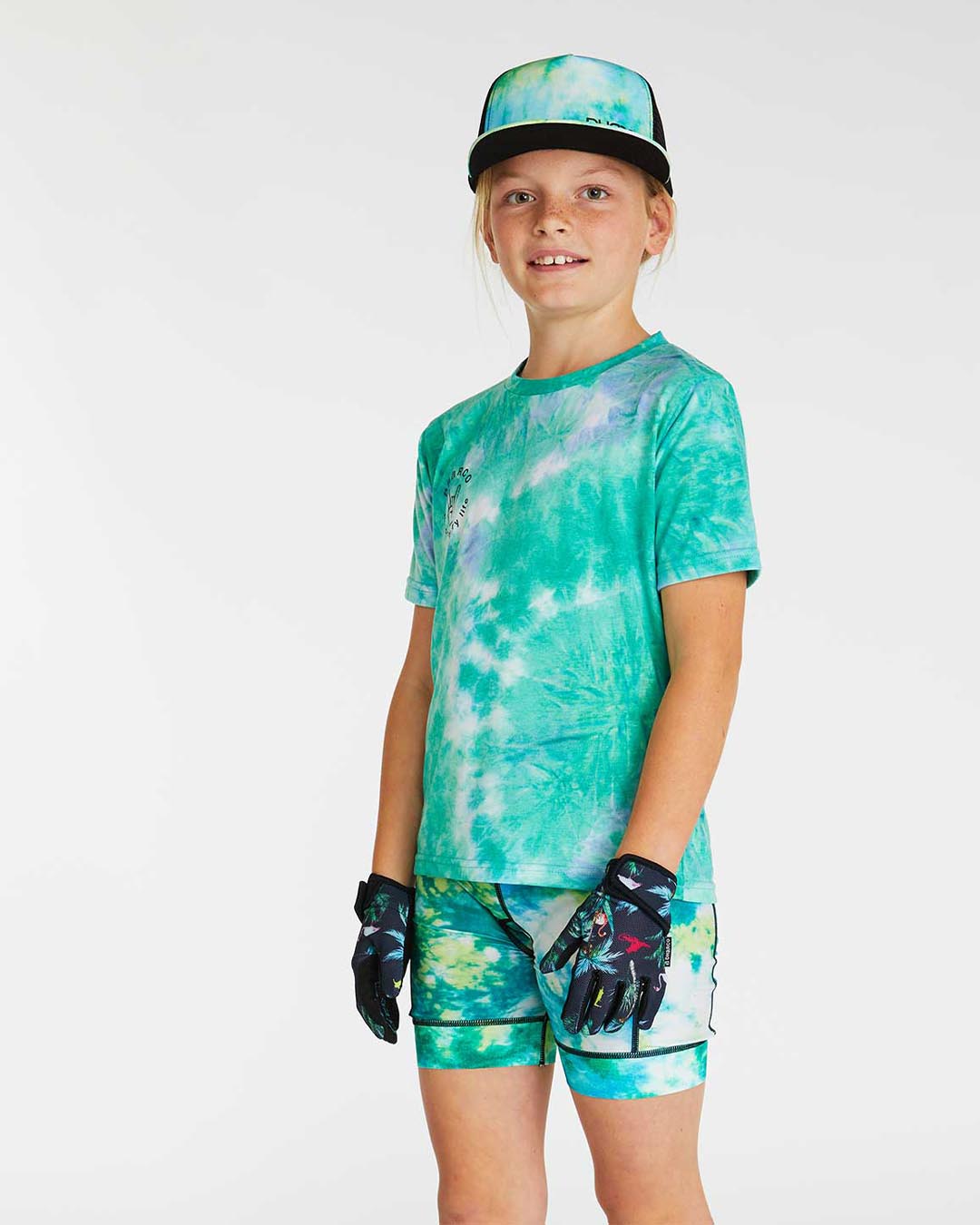 Kids MTB Padded Pants Tie Dye DHaRCO DHaRCO Clothing