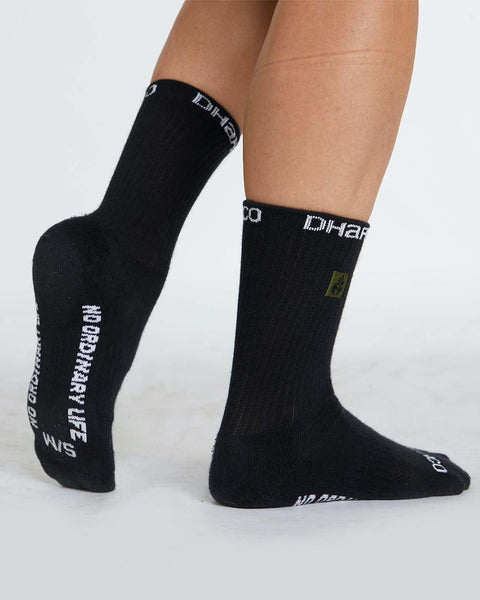 Crew Socks (1PK) | Black