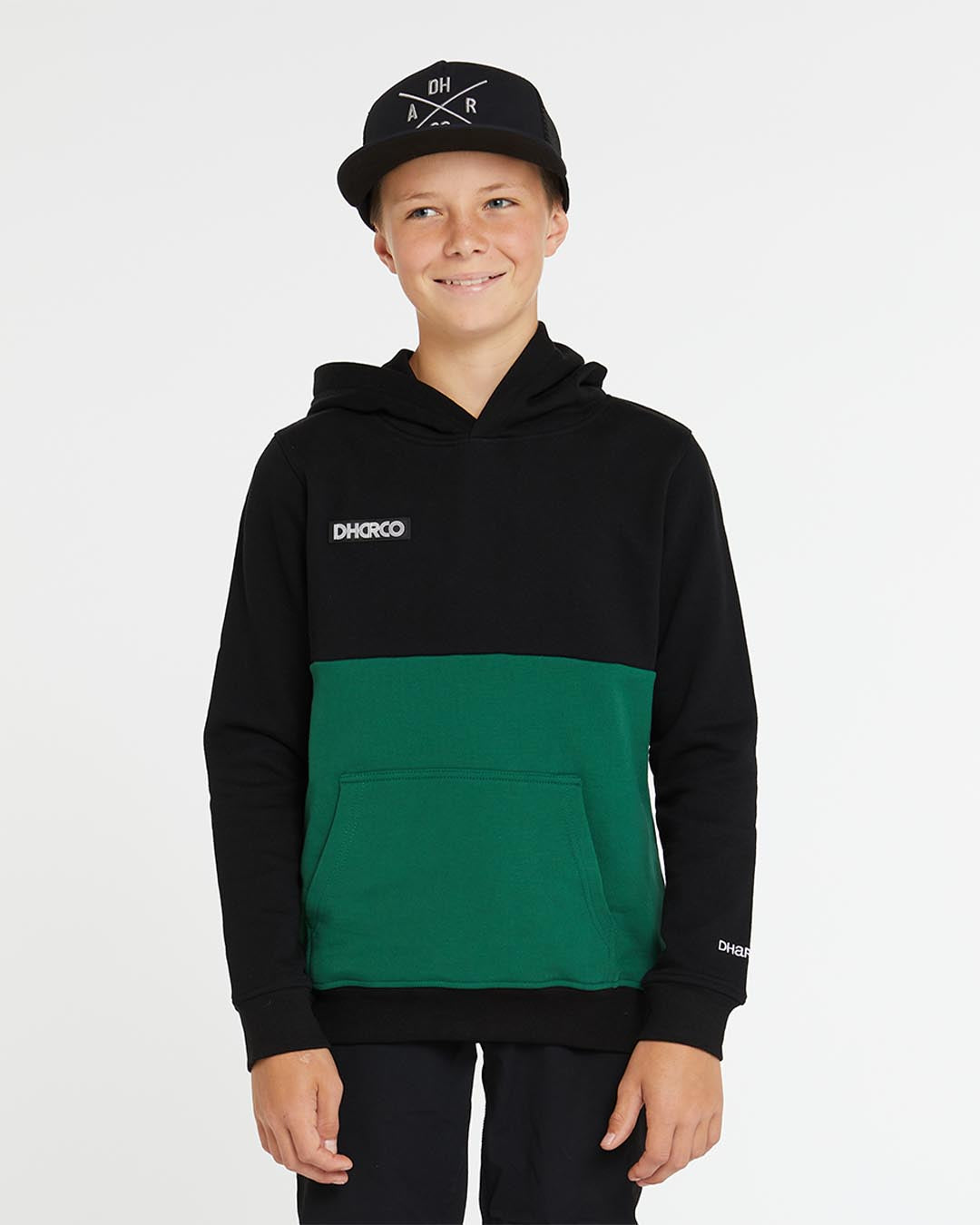 Youth sales green hoodie