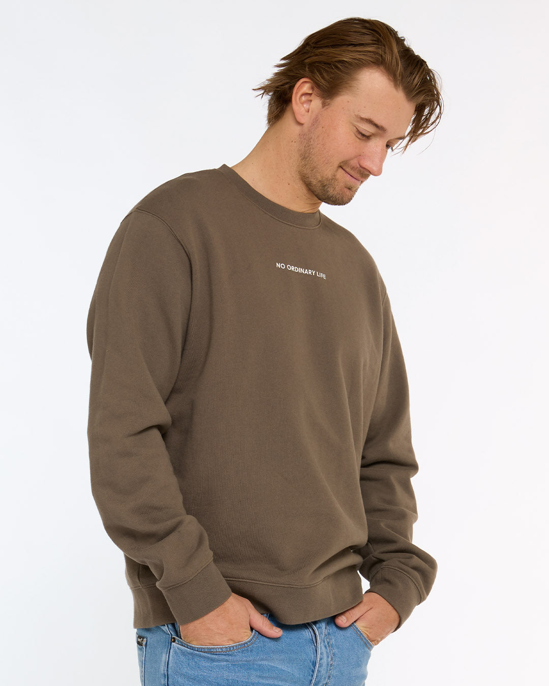 Unisex Crew | Olive