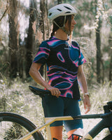 QOM Bib | Morrocan Blue/Aurora