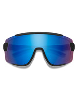 Smith Wildcat Matte Black w/ ChromaPop Low Light Rose Blue Mirror