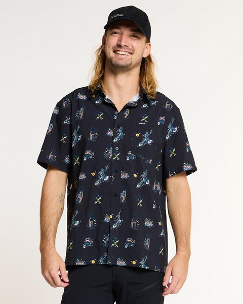 Mens Tech Party Shirt | Rippin & Sippin - DHaRCO Clothing