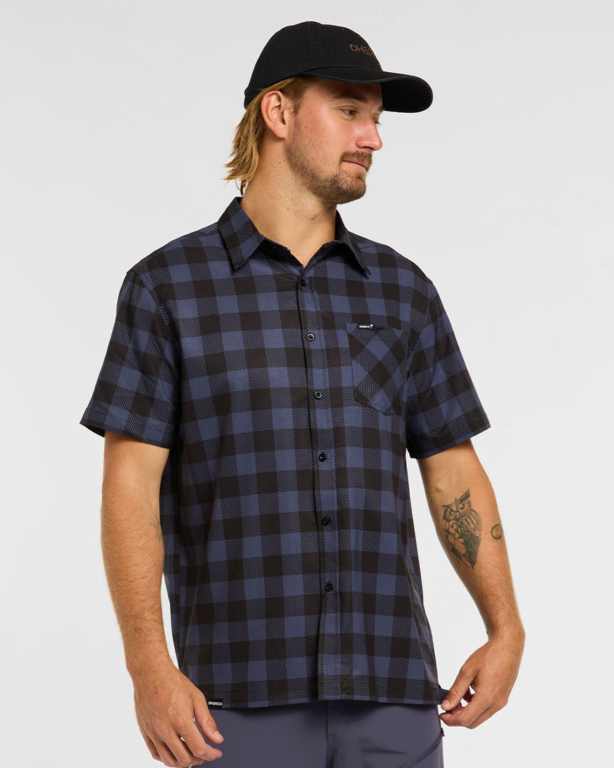 Mens Tech Party Shirt | Jet