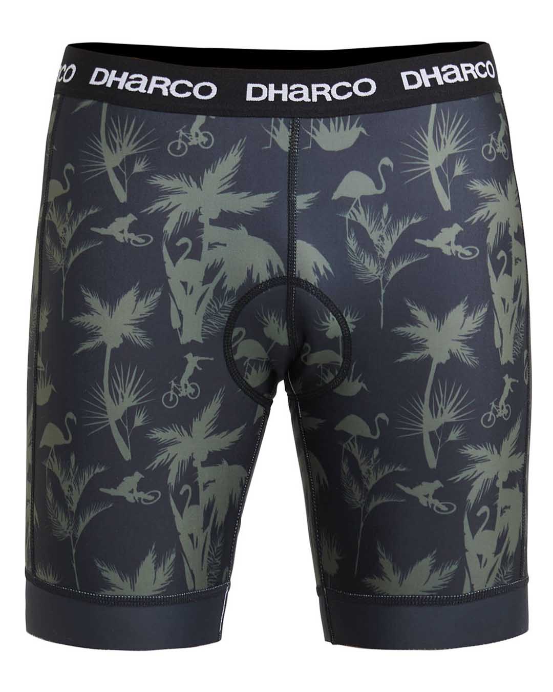 Mens MTB Padded Pants - Camo Party