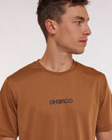 Mens Short Sleeve Tech Tee | Caramel