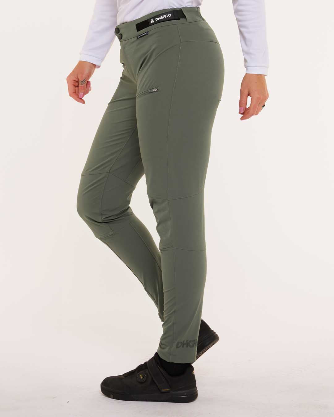 Womens Gravity Pants | Gorilla Green – DHaRCO Clothing