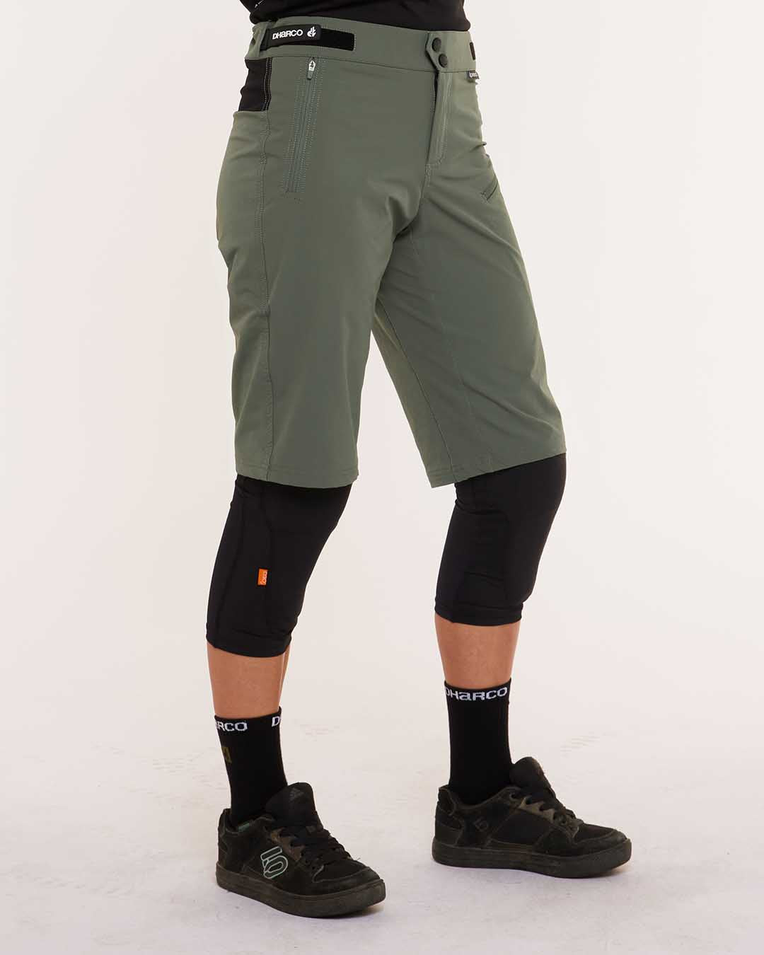 Green mtb shorts online