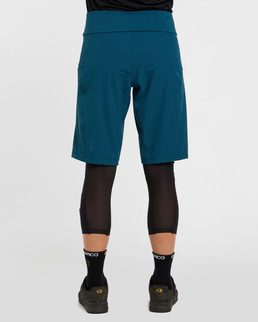 Womens Trail shorts | Morrocan Blue