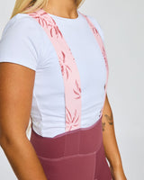 QOM Bib | Wild ginger/Pink Palm