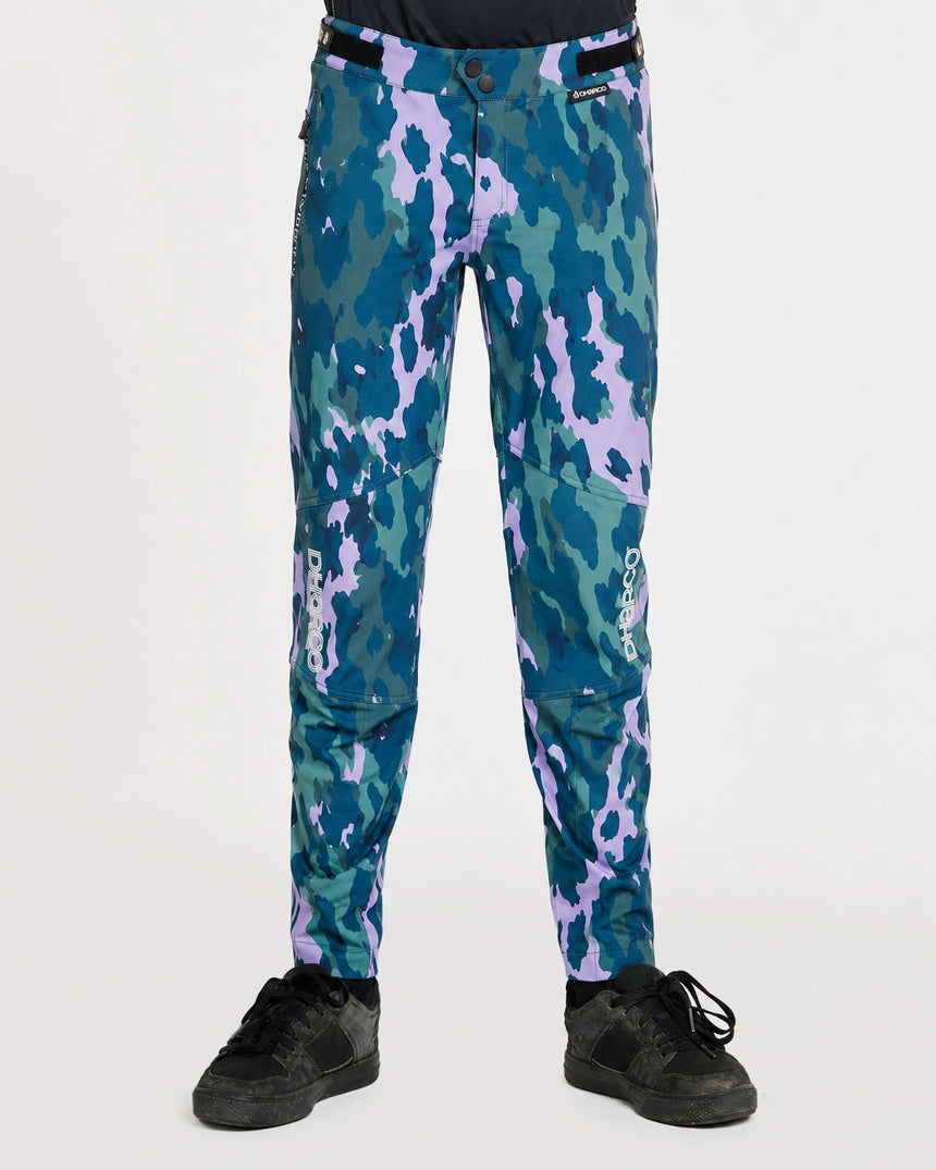 Youth Gravity Pants | Isa Signature - Purple Leopard