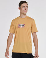 Mens Short Sleeve Tech Tee | Golden