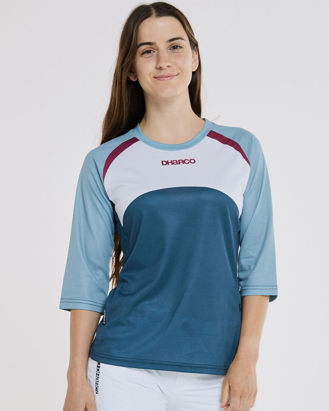 Womens 3/4 Sleeve Jersey | Farrah