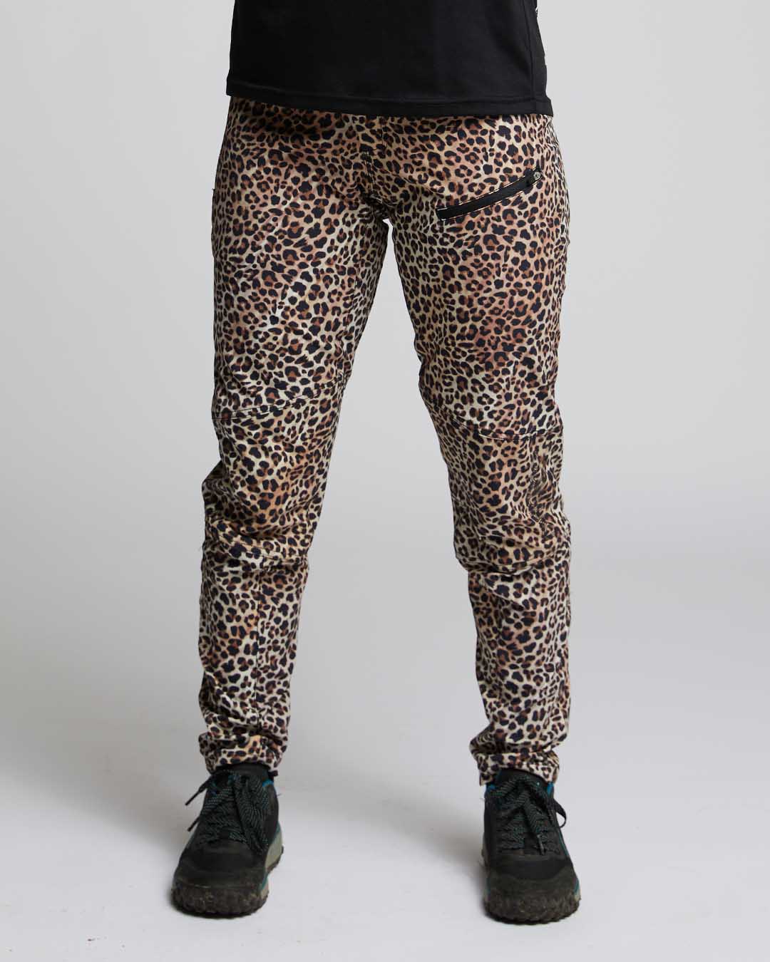 Womens MTB Gravity Pants - Leopard | DHaRCO – DHaRCO Clothing