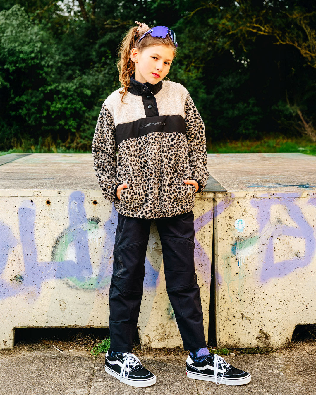 Deuxieme Classe/LEOPARD FLEECE ZIP パーカー MUSE de Deuxieme Classe【JOHNBULL/ジョンブル】LEOPARD FLEECE ZIP