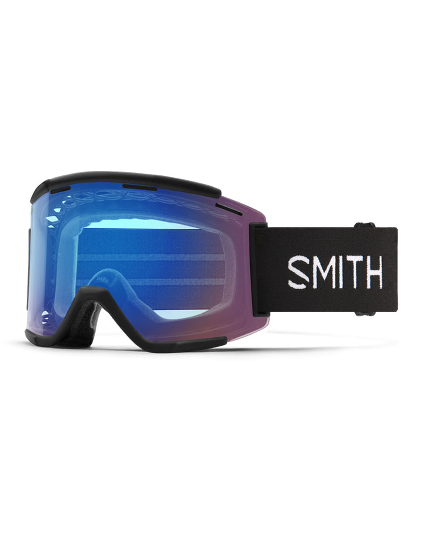 Smith Squad XL MTB Black w/ ChromaPop Contrast Rose Flash