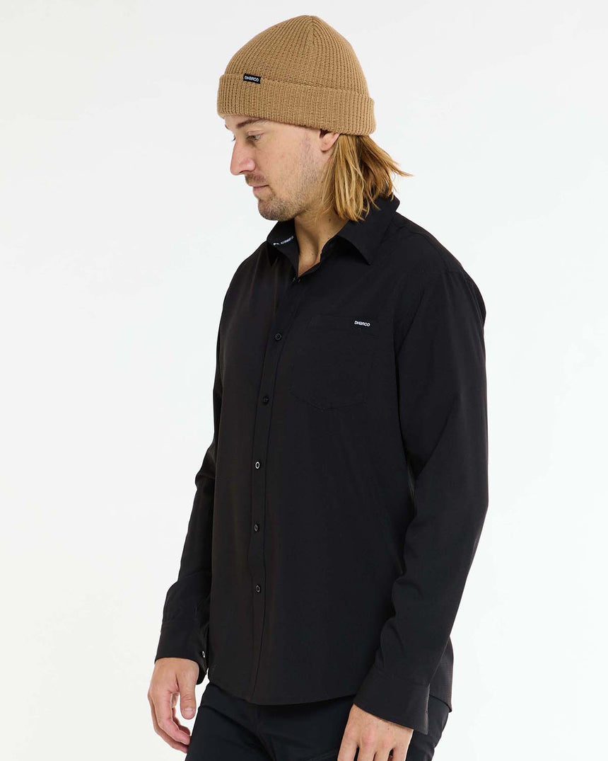Mens Long Sleeve Button Up | Cash