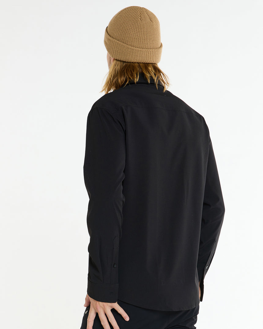 Mens Long Sleeve Button Up | Cash