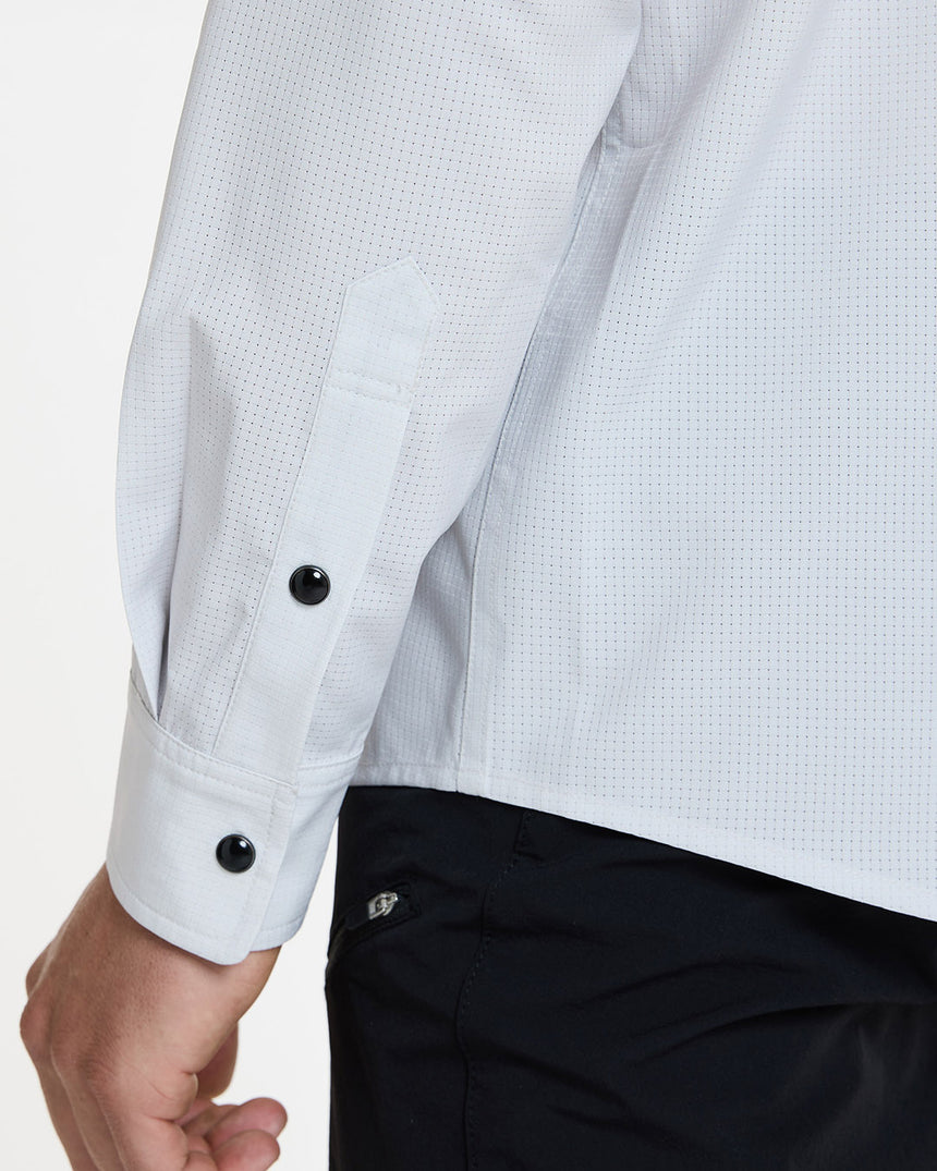 Mens Long Sleeve Button Up | Kyle Strait Signature Rattlesnake