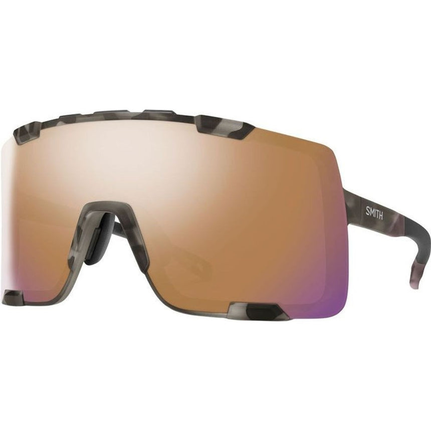 SMITH SYNCLINE Sunglasses Matte Salt Haze/Chromapop Rose Gold Mirror Lenses
