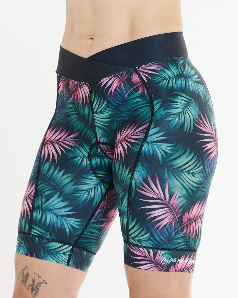 Womens Padded Party Pants | Dark Fern