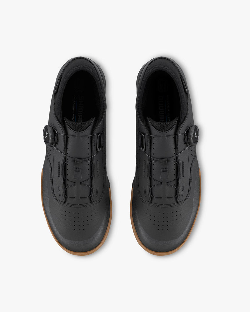 Shimano SH-GF800 SPD Shoes | Black/Amber Black