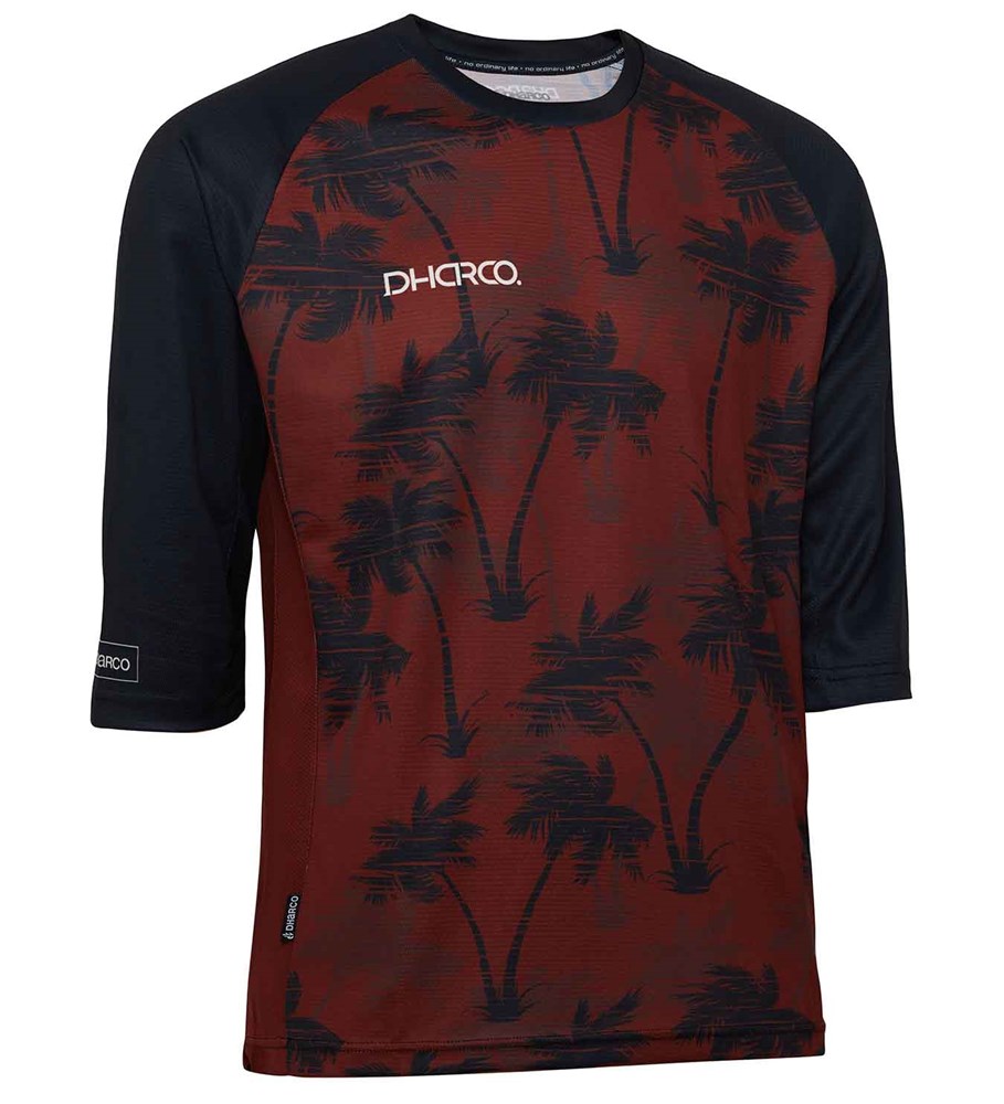 Mens 3/4 Sleeve Jersey | Spicy Palm
