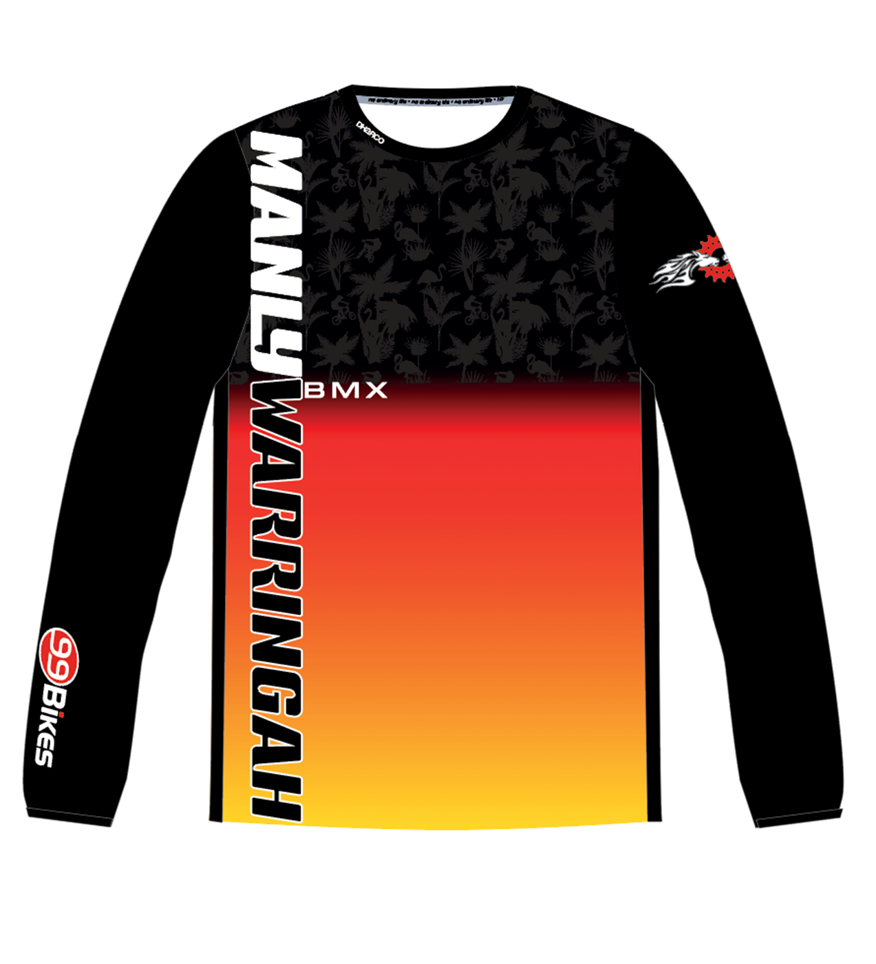 NAME PRINTING - for Manly Warringah BMX Club Jersey